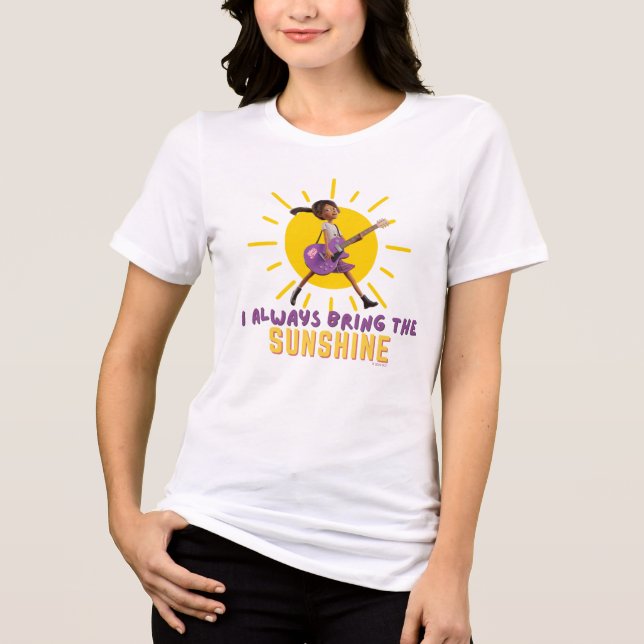 I Always Bring the Sunshine Tri-Blend Shirt (Front)