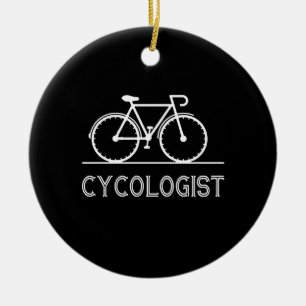 I Always Ride A Cycling On The Morning To Healthy Ceramic Tree Decoration
