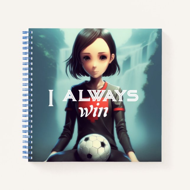 I always win notebook (Front)
