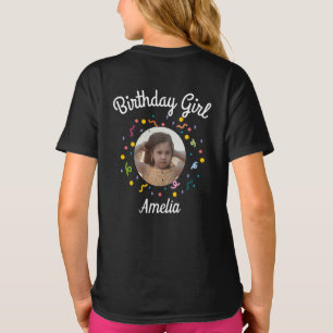 I Am 10 Custom Age & Photo Birthday T-Shirt