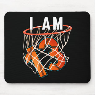 I Am 13 Bysketbyll Themed 13th Birthday Party Cele Mouse Mat