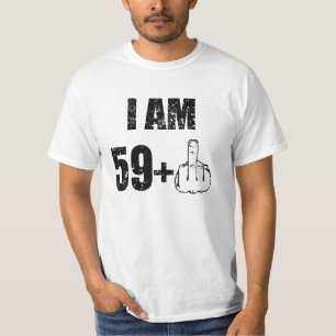 I am 60 years old funny birthday mens shirt