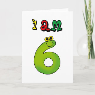 I am 6 card