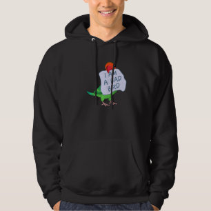 I Am A Bad Bird I Fischers Lovebird Parrot Hoodie