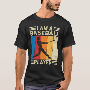 I am a Baseball Player Fan Catcher Pitcher T-Shirt