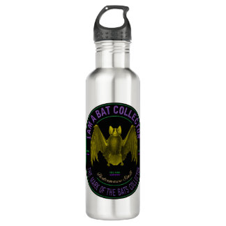 I am a bat collector stainless steel water bottle