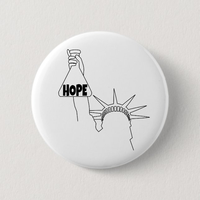 I am a Beaker of Hope 6 Cm Round Badge (Front)