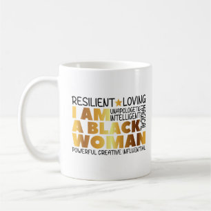 I Am a Black, Black History Coffee Mug