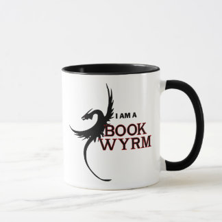 I am a Book Wyrm (one side printed) Mug