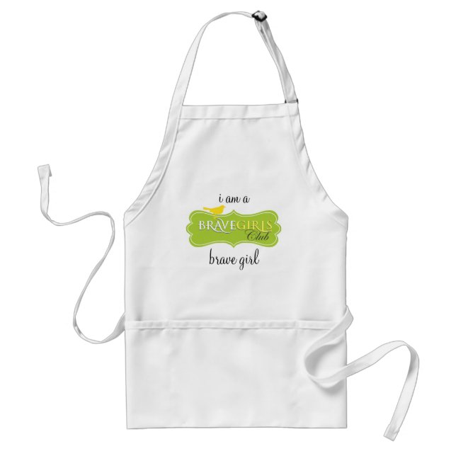 'i am a brave girl' Apron (Front)