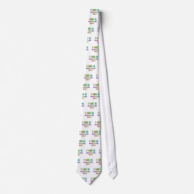 I Am A Breastfed Baby Tie (Front)