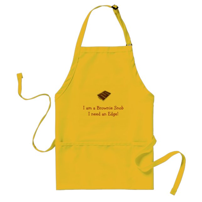I am a Brownie Snob Standard Apron (Front)