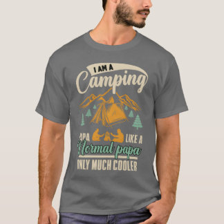 i am a camping papa gift T-Shirt