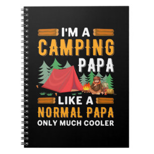 I Am A Camping Papa Notebook