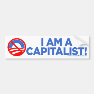 I Am A Capitalist Bumper Sticker