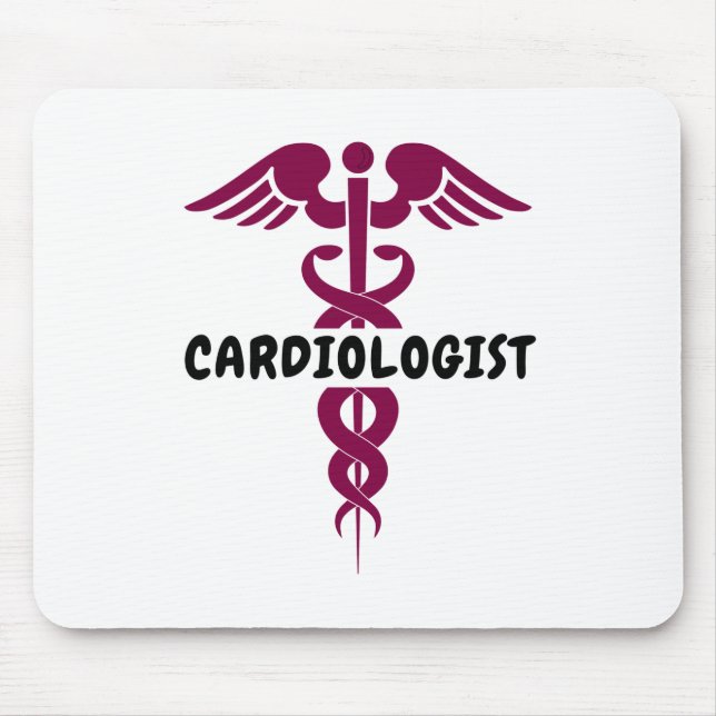 I am a cardiologist mouse mat (Front)