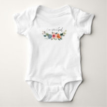 I am a child of God baby outfit