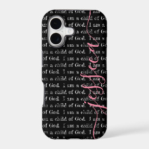 I am a child of God Black Personalised