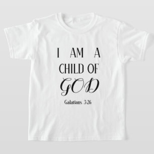I am a Child of God Boy's T-shirt
