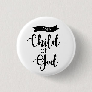 I am a Child of God button