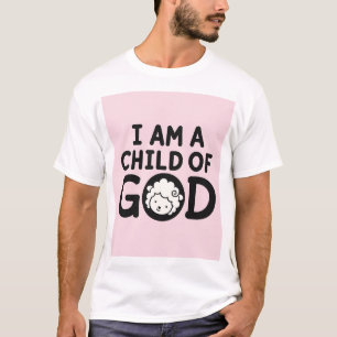 I AM A CHILD OF GOD Christian Baby Shower Gift T-Shirt