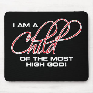 I Am A Child of the Most High God - Osteen Mouse Mat