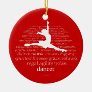 I Am A Dancer Ceramic Tree Decoration