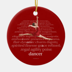 I Am A Dancer Ceramic Tree Decoration