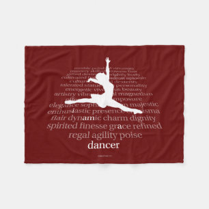 I Am A Dancer Fleece Blanket