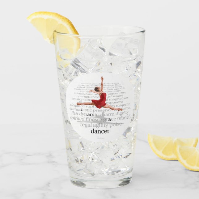 I Am A Dancer Glass (Front Ice)