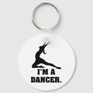 I am a Dancer Key Ring