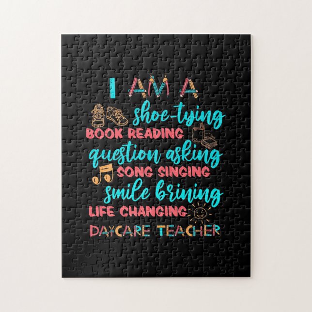 I Am A Daycare Teacher Jigsaw Puzzle (Vertical)
