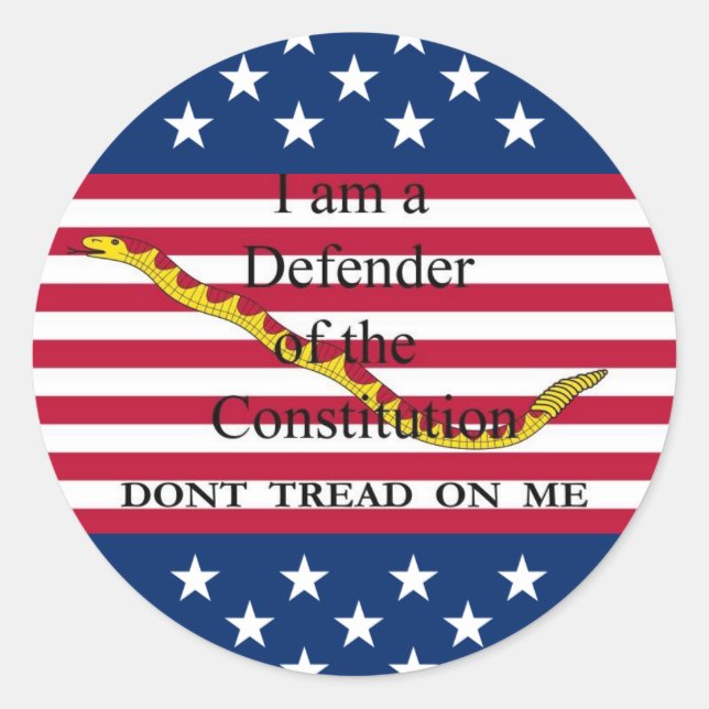 I-am-a-Defender sticker (Front)