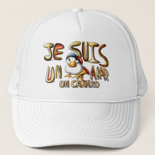 I am a duck trucker hat
