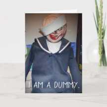 I Am a Dummy & You Hold the Strings Personalised