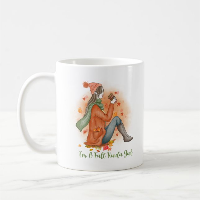 I am a Fall Kinda Girl-Fall Mug (Left)