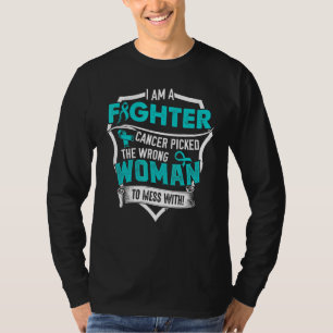 I Am A Fighter Interstitial Cystitis Awareness Su T-Shirt