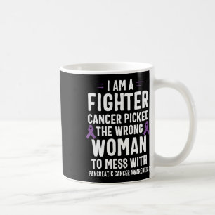 I Am A Fighter Pancreatic Cancer Awareness Coffee Mug