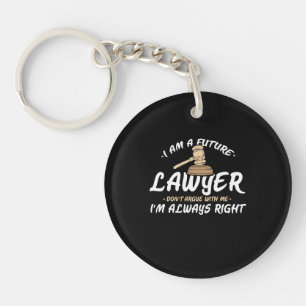 I Am A Future Lawyer Key Ring