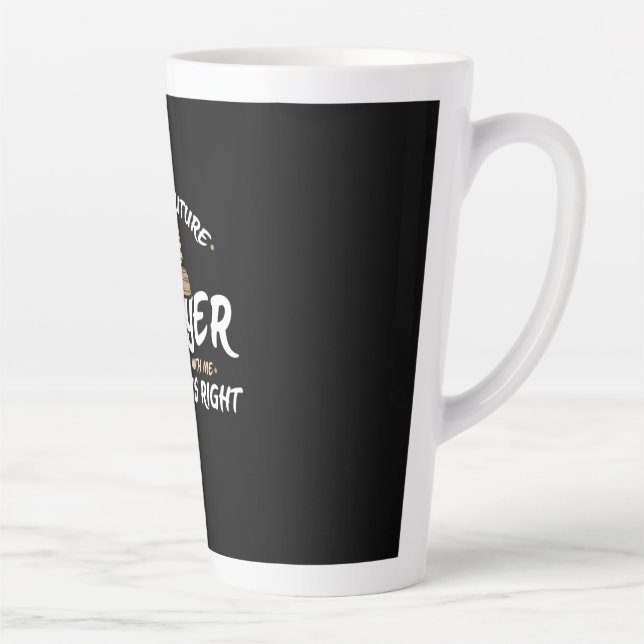 I Am A Future Lawyer Latte Mug (Right)