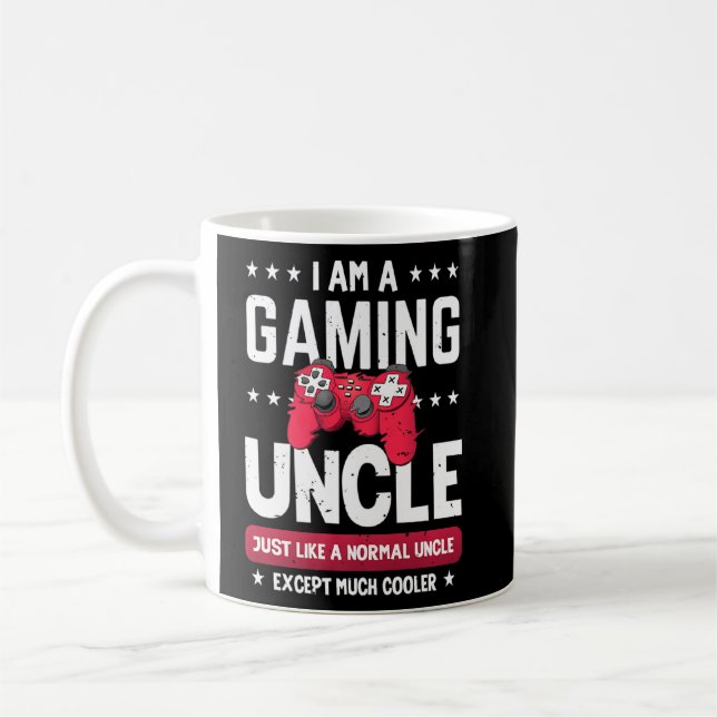 I Am A Gaming Uncle Favourite Best Uncle  Coffee Mug (Left)