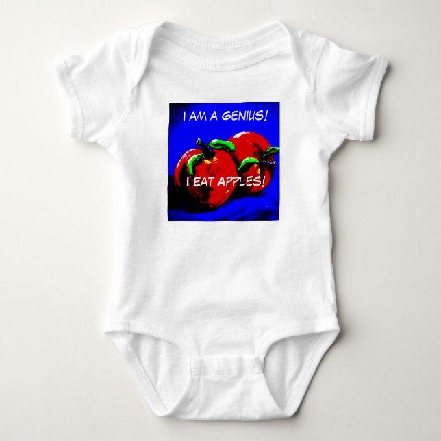 I am a Genius ... Baby Bodysuit (Front)
