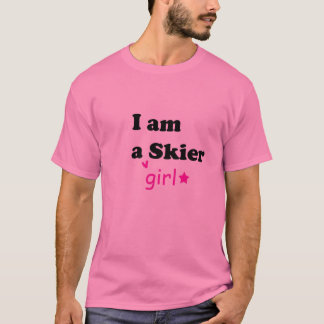 i am a girl skier T-Shirt
