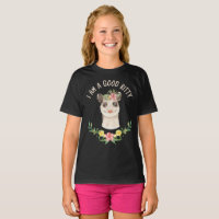 I Am a Good Kitty Funny Cute Possum Lover Gift