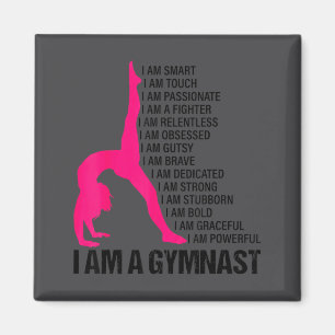 I Am A Gymnast  Magnet