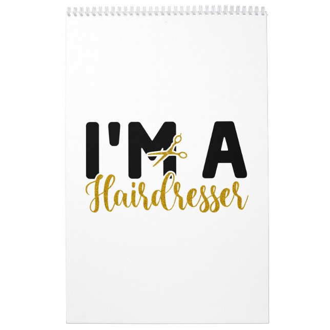 I am a hairdresser calendar (Cover)
