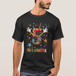 I am a Handful Five Years Old Cute 5th Birthday  T-Shirt