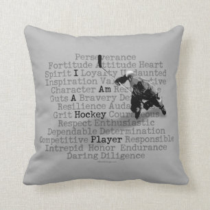 I Am A Hockey Player Cushion