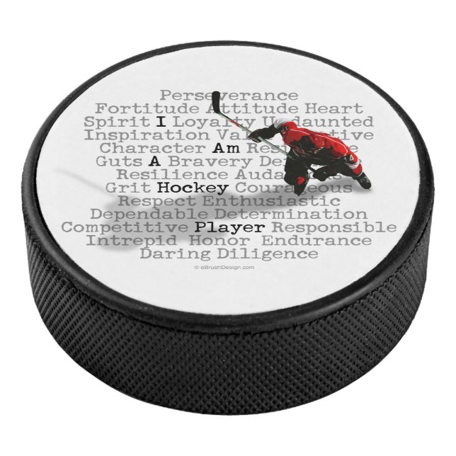 I am a Hockey Player Puck (3/4)