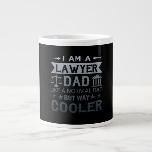 I Am A Lawyer Dad Large Coffee Mug